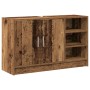 Gabinete para fregadero Madera Envejecida 90x29x55 cm Madera Resistente by , Bathroom furniture - Ref: Foro24-869209, Price: ...