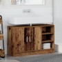 Gabinete para fregadero Madera Envejecida 90x29x55 cm Madera Resistente by , Bathroom furniture - Ref: Foro24-869209, Price: ...