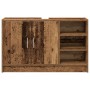 Gabinete para fregadero Madera Envejecida 90x29x55 cm Madera Resistente by , Bathroom furniture - Ref: Foro24-869209, Price: ...