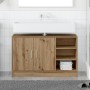 Armario de lavabo Roble artesanal 90x29x55 cm Madera elaborada | Foro24.es | Tu tienda online para hogar, jardín y más Foro24.es