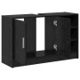 Gabinete de lavabo Negro roble 90x29x55 cm Madera von , Badezimmermöbel - Ref: Foro24-869211, Preis: 71,08 €, Rabatt: %