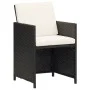 3-piece garden dining set with black cushions by vidaXL, Garden sets - Ref: Foro24-3094301, Price: 240,19 €, Discount: %