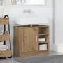 Armario de lavabo Roble Artesano 63x29x55 cm Madera elaborada | Foro24.es | Tu tienda online para hogar, jardín y más Foro24.es