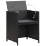 3-piece garden dining set with black cushions by vidaXL, Garden sets - Ref: Foro24-3094301, Price: 240,19 €, Discount: %