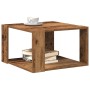 Mesa de Café Madera Vieja 51.5x51.5x30 cm Madera Ingenierizada by , Coffee table - Ref: Foro24-869215, Price: 33,99 €, Discou...