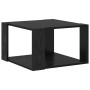 mesa de café Roble Negro 51,5x51,5x30 cm Madera Ingenierizada by , Coffee table - Ref: Foro24-869217, Price: 35,57 €, Discoun...
