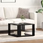mesa de café Roble Negro 51,5x51,5x30 cm Madera Ingenierizada by , Coffee table - Ref: Foro24-869217, Price: 35,57 €, Discoun...