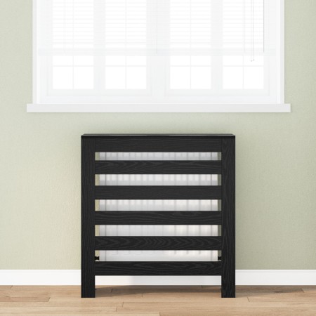 Cubierta de Radiador Roble Negro 78x20x82 cm Madera | Foro24.es | Tu tienda online para hogar, jardín y más Foro24.es