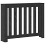Cubierta de Radiador Roble Negro 104x20x82 cm Madera Ingenierizada von , Zubehör für Heizkörper - Ref: Foro24-869224, Preis: ...