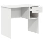Escritorio Con Almacenamiento Blanco 90x49.5x75 cm Madera Elaborada | Foro24.es | Tu tienda online para hogar, jardín y más Foro24.es