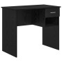 Escritorio con Almacenamiento de Roble Negro 90x49.5x75 cm Madera compuesta | Foro24.es | Tu tienda online para hogar, jardín y más Foro24.es