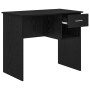 Escritorio con Almacenamiento de Roble Negro 90x49.5x75 cm Madera compuesta | Foro24.es | Tu tienda online para hogar, jardín y más Foro24.es