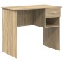 Escritorio con Almacenamiento Roble Sonoma 90x49.5x75 cm Madera Ingenierizada | Foro24.es | Tu tienda online para hogar, jardín y más Foro24.es