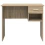 Escritorio con Almacenamiento Roble Sonoma 90x49.5x75 cm Madera Ingenierizada | Foro24.es | Tu tienda online para hogar, jardín y más Foro24.es