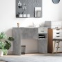 Escritorio con Almacenamiento Gris Concreto 90x49.5x75 cm Madera Ingenierizada | Foro24.es | Tu tienda online para hogar, jardín y más Foro24.es