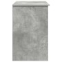 Escritorio con Almacenamiento Gris Concreto 90x49.5x75 cm Madera Ingenierizada | Foro24.es | Tu tienda online para hogar, jardín y más Foro24.es