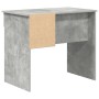 Escritorio con Almacenamiento Gris Concreto 90x49.5x75 cm Madera Ingenierizada | Foro24.es | Tu tienda online para hogar, jardín y más Foro24.es