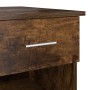 Escritorio con Almacenamiento Roble Ahumado 90x49.5x75 cm Madera Elaborada | Foro24.es | Tu tienda online para hogar, jardín y más Foro24.es