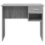 Escritorio con almacenamiento gris sonoma 90x49.5x75 cm madera elaborada | Foro24.es | Tu tienda online para hogar, jardín y más Foro24.es