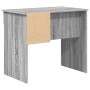 Escritorio con almacenamiento gris sonoma 90x49.5x75 cm madera elaborada | Foro24.es | Tu tienda online para hogar, jardín y más Foro24.es