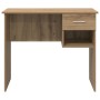 Escritorio con Almacenamiento Roble Artesanal 90x49.5x75 cm Madera elaborada | Foro24.es | Tu tienda online para hogar, jardín y más Foro24.es