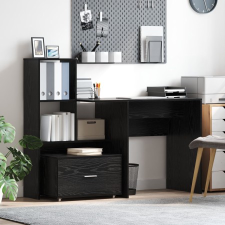 Cabinet de Cajones Roble negro Madera elaborada Compacto | Foro24.es | Tu tienda online para hogar, jardín y más Foro24.es