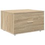 Gabinete con Cajones Roble de Sonoma Chipboard Mediano by , Lockers and storage cabinets - Ref: Foro24-869308, Price: 53,29 €...