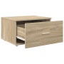 Gabinete con Cajones Roble de Sonoma Chipboard Mediano by , Lockers and storage cabinets - Ref: Foro24-869308, Price: 53,29 €...