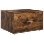 Gabinete con Cajones Roble Ahumado MDF con Chapa Gabinete Moderno | Foro24.es | Tu tienda online para hogar, jardín y más Foro24.es