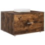 Gabinete con Cajones Roble Ahumado MDF con Chapa Gabinete Moderno | Foro24.es | Tu tienda online para hogar, jardín y más Foro24.es