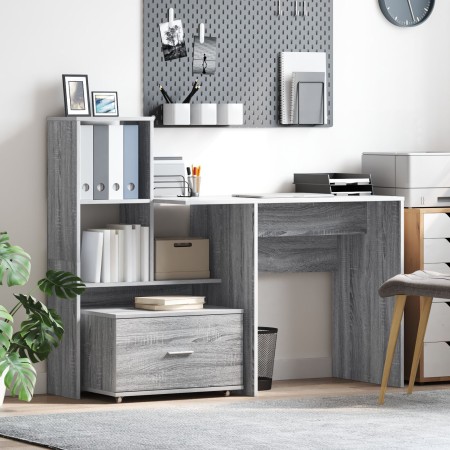 Armario con Cajones Gris Sonoma Madera Elaborada Mediano | Foro24.es | Tu tienda online para hogar, jardín y más Foro24.es