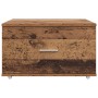 Armario de Cajones Madera Vieja Tablero de partículas Mediano de , Taquillas y armarios de almacenamiento - Ref: Foro24-86931...