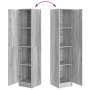 Cabinet Buffet Gris sonoma MDF Mediano Cabinet Buffet | Foro24.es | Tu tienda online para hogar, jardín y más Foro24.es