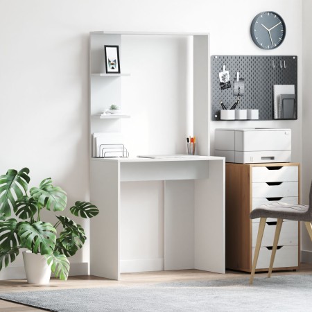 Escritorio Blanco de Blanco Madera de ingeniería Mediano | Foro24.es | Tu tienda online para hogar, jardín y más Foro24.es