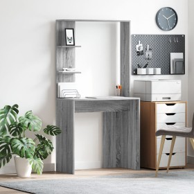 Escritorio Gris para Computadora Gris Sonoma