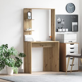 Escritorio de roble artesanal de Madera