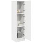 Aparador Blanco Blanco Madera MDF Mediano Aparador Blanco by , Sideboards - Ref: Foro24-869346, Price: 69,07 €, Discount: %