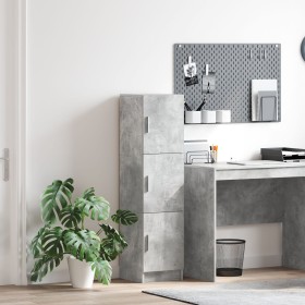 Aparador Gris Concreto gris Tablero de partículas Grande Aparador von , Sideboards - Ref: Foro24-869349, Preis: 67,18 €, Raba...