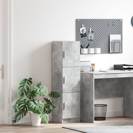 Aparador Gris Concreto gris Tablero de partículas Grande Aparador von , Sideboards - Ref: Foro24-869349, Preis: 67,18 €, Raba...