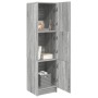 Aparador Gris Sonoma Gris Madera MDF Estándar Aparador Gris de , Aparadores - Ref: Foro24-869351, Precio: 69,07 €, Descuento: %