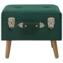 Storage stool 40 cm green velvet by vidaXL, Benches for halls and storage - Ref: Foro24-329251, Price: 65,06 €, Discount: %