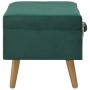 Aufbewahrungshocker 40 cm grüner Samt von vidaXL, Bänke für Hallen und Lager - Ref: Foro24-329251, Preis: 66,66 €, Rabatt: %