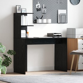 Escritorio de Escritura de Roble Negro Roble Negro MDF, laminado von , Schreibtische - Ref: Foro24-869355, Preis: 80,30 €, Ra...
