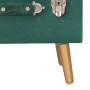 Aufbewahrungshocker 40 cm grüner Samt von vidaXL, Bänke für Hallen und Lager - Ref: Foro24-329251, Preis: 66,66 €, Rabatt: %