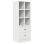 Unidad de estantería blanca Blanca MDF Estándar Estante blanco | Foro24.es | Tu tienda online para hogar, jardín y más Foro24.es