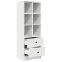 Unidad de estantería blanca Blanca MDF Estándar Estante blanco | Foro24.es | Tu tienda online para hogar, jardín y más Foro24.es