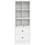 Unidad de estantería blanca Blanca MDF Estándar Estante blanco | Foro24.es | Tu tienda online para hogar, jardín y más Foro24.es
