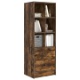 Unidad de Estantería de Roble Ahumado Roble Ahumado Madera Engineered de , Aparadores - Ref: Foro24-869366, Precio: 101,71 €