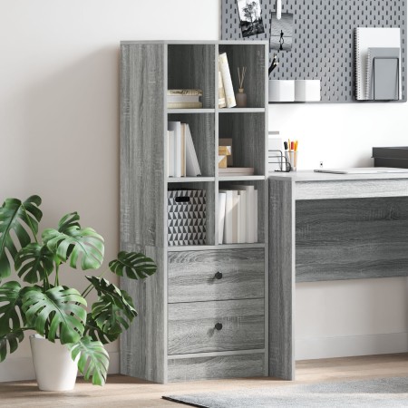 Estante Gris Sonoma gris Tablero de partículas Mediano | Foro24.es | Tu tienda online para hogar, jardín y más Foro24.es