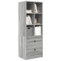 Estante Gris Sonoma gris Tablero de partículas Mediano | Foro24.es | Tu tienda online para hogar, jardín y más Foro24.es